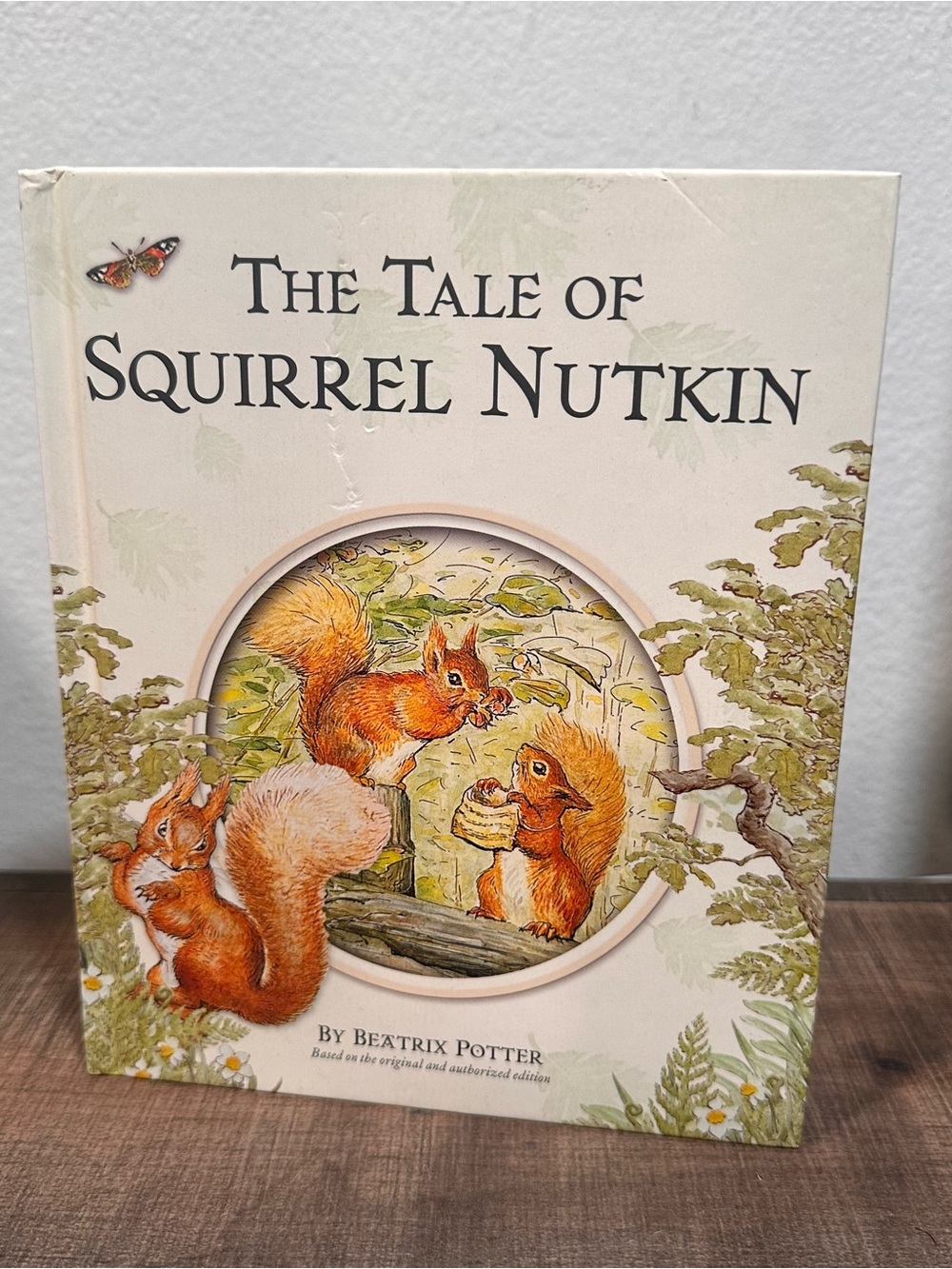 The Tale of Squirrel Nutkin by Beatrix Potter Hardcover Book